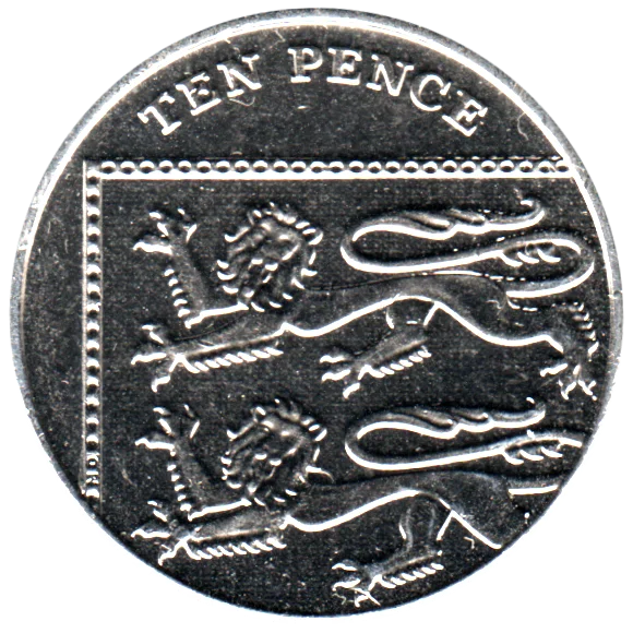 10 pence, 2016 Reverse