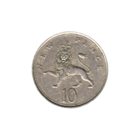 Preview 10 pence, 1979 reverse