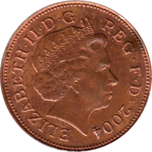Preview 2 pence, 2004 obverse