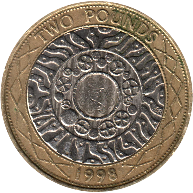 2 Pounds, 1998 Reverse