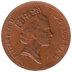Preview 1 penny, 1989 obverse