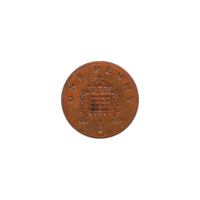 Preview 1 penny, 1989 reverse