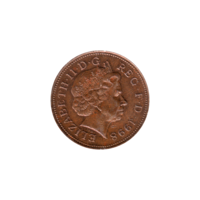 Preview 2 pence, 1998 obverse