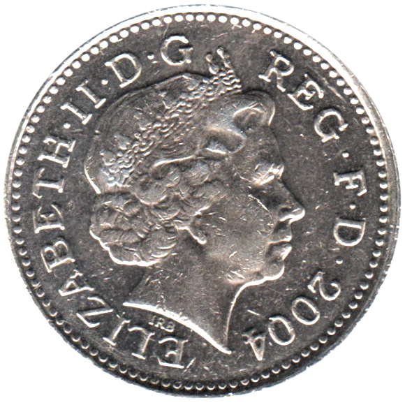 10 pence, 2004 Obverse