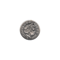 Preview 5 pence, 2004 obverse