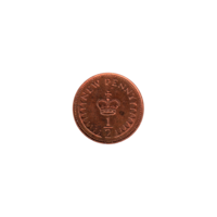 Preview ½ penny, 1980 reverse