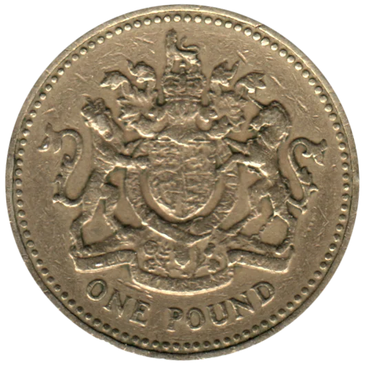 1 Pound, 1993 Reverse