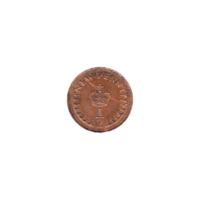 Preview ½ penny, 1974 reverse