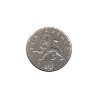 Preview 10 pence, 1992 reverse