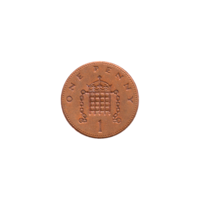 Preview 1 penny, 1984 reverse