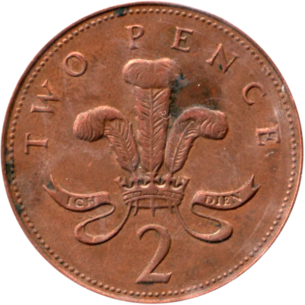 2 pence, 1997 Reverse