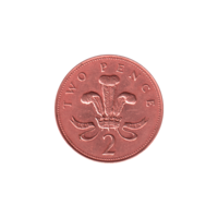 Preview 2 pence, 1997 reverse