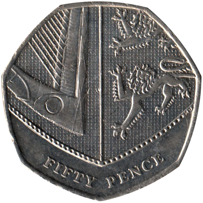 50 pence, 2014 Reverse