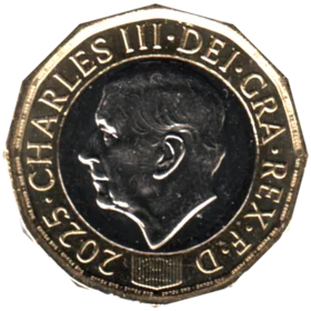 Preview 1 Pound, 2025 obverse