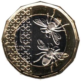 Preview 1 Pound, 2025 reverse