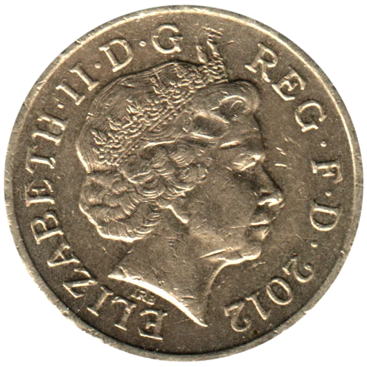 1 Pound, 2012 Obverse