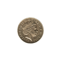 Preview 1 Pound, 2012 obverse