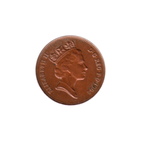 Preview 2 pence, 1992 obverse