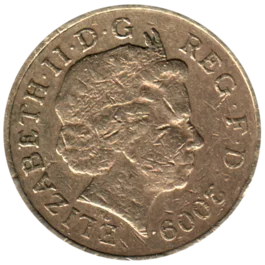 Preview 1 Pound, 2009 obverse