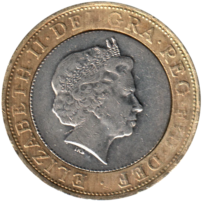 2 Pounds, 2006 Obverse