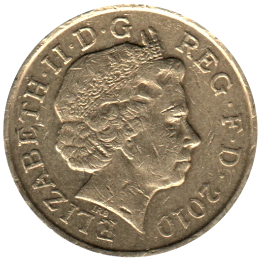 1 Pound, 2010 Obverse