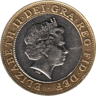 Preview 2 Pounds, 2004 obverse