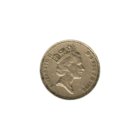 Preview 1 Pound, 1996 obverse