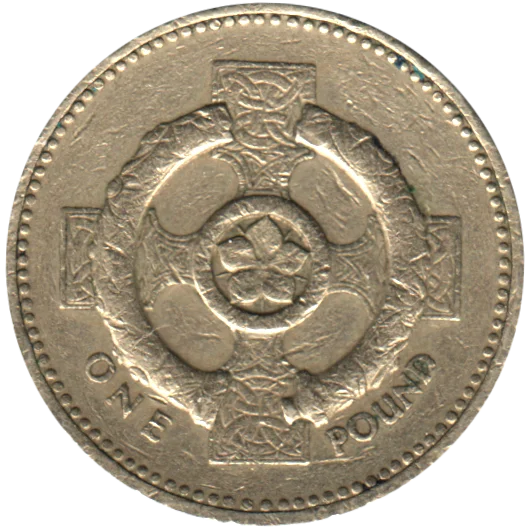 1 Pound, 1996 Reverse