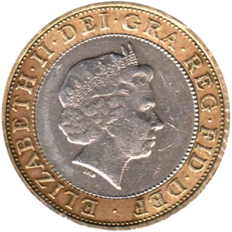 Preview 2 Pounds, 1999 obverse