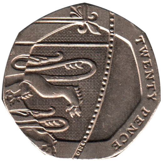 20 pence, 2011 Reverse