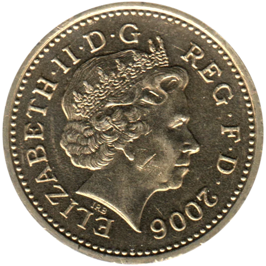1 Pound, 2006 Obverse