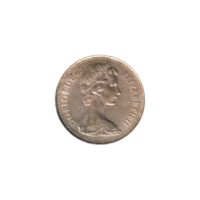 Preview 5 pence, 1969 obverse
