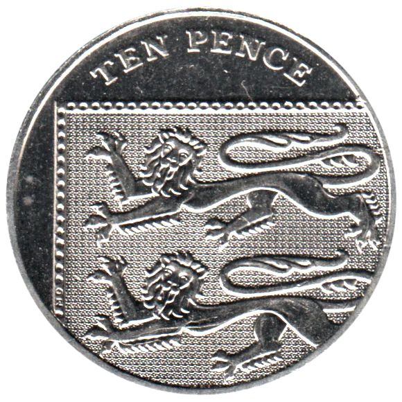10 pence, 2011 Reverse