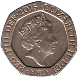 Preview 20 pence, 2015 obverse