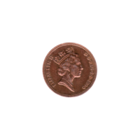 Preview 1 penny, 1990 obverse
