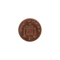 Preview 1 penny, 1990 reverse
