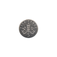 Preview 5 pence, 2007 reverse