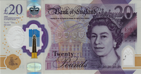 Preview 20 Pounds, 2018 obverse