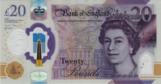 Preview 20 Pounds, 2018 obverse