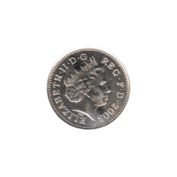 Preview 10 pence, 2005 obverse