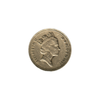 Preview 1 Pound, 1997 obverse
