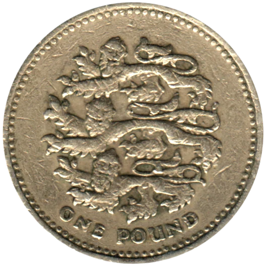 1 Pound, 1997 Reverse