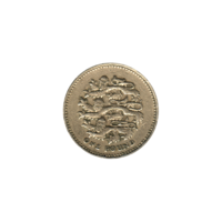 Preview 1 Pound, 1997 reverse
