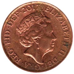 Preview 1 penny, 2017 obverse