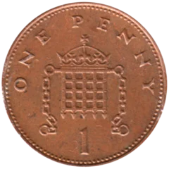 Preview 1 penny, 1998 reverse