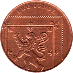 Preview 2 pence, 2021 reverse