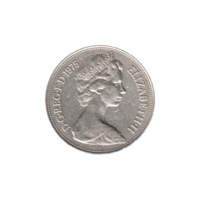Preview 10 pence, 1975 obverse