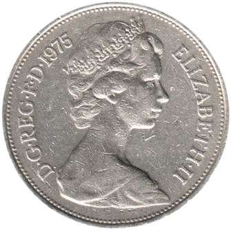 Preview 10 pence, 1975 obverse