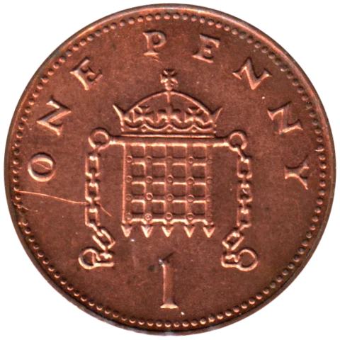 1 penny, 2003 Reverse