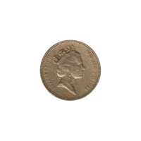 Preview 1 Pound, 1985 obverse